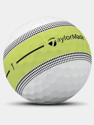 TaylorMade Tour Response Stripe Multi Golfbälle weiß