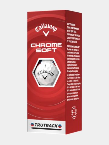 Callaway Chrome Soft blue/red TrueTrack weiß