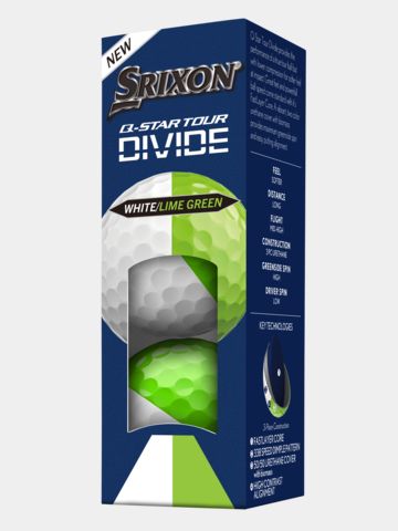Srixon Q-Star Tour Divide Golfbälle weiß