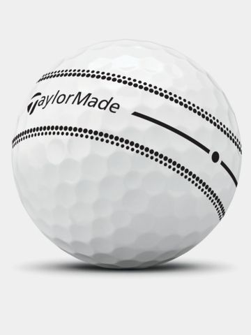 TaylorMade TP5 Stripe Golfbälle weiß