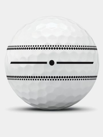 TaylorMade TP5 Stripe Golfbälle weiß