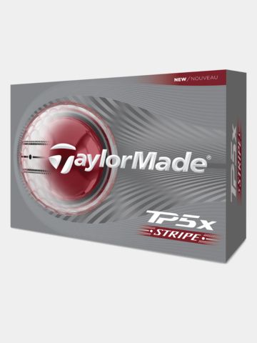 TaylorMade TP5x Stripe weiß