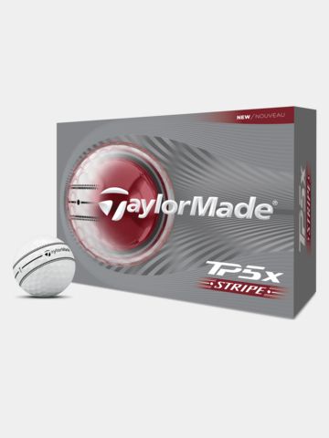 TaylorMade TP5x Stripe weiß