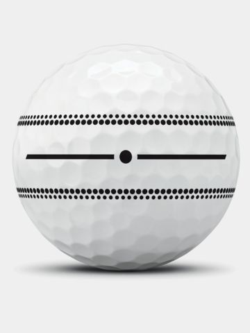 TaylorMade TP5x Stripe Golfbälle weiß