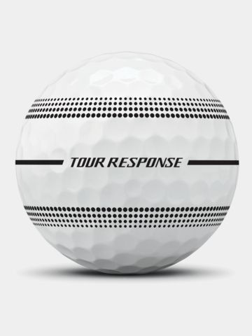 TaylorMade Tour Response Stripe Golfbälle weiß