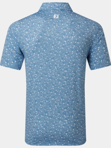 FootJoy  Polokošile Bloody Mary Lisle s polovičním rukávem modrá