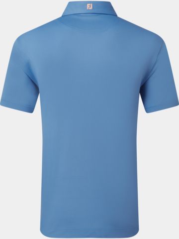 FootJoy  Stretch Pique Solid Polo s polovičním rukávem modrá