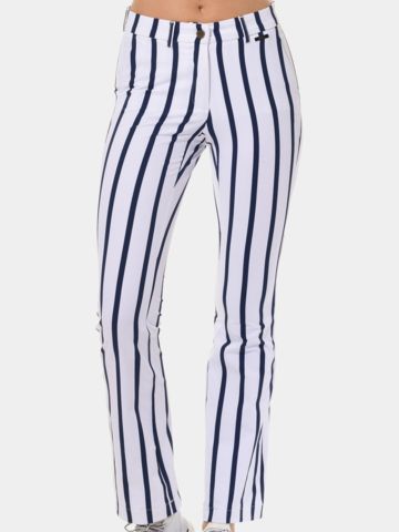 MDC Flared Chino Hose navy