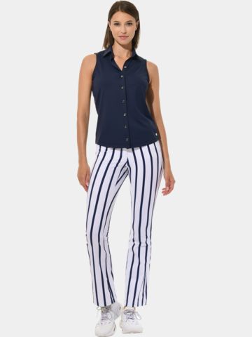 MDC Flared Chino Hose navy