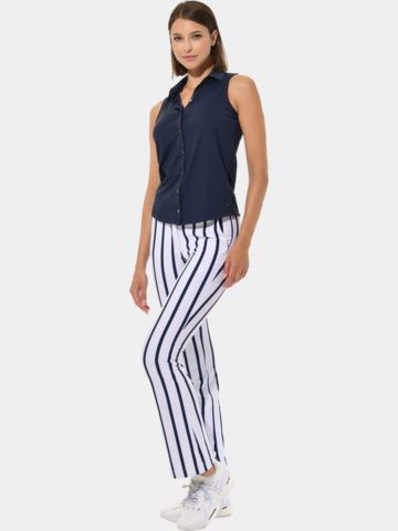 MDC Flared Chino Hose navy
