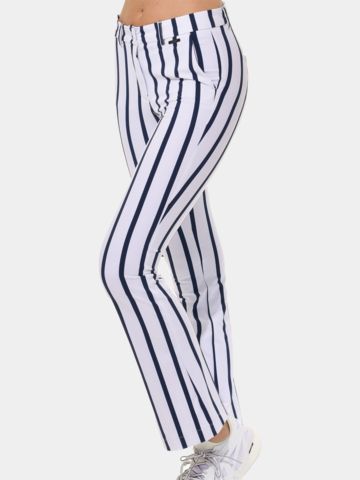 MDC Flared Chino Hose navy