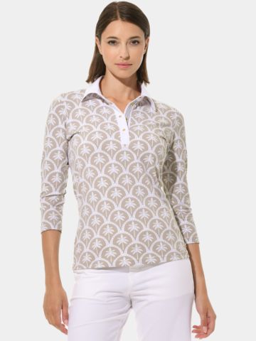 MDC 3/4 Arm Polo taupe