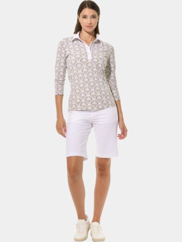 MDC 3/4 Arm Polo taupe