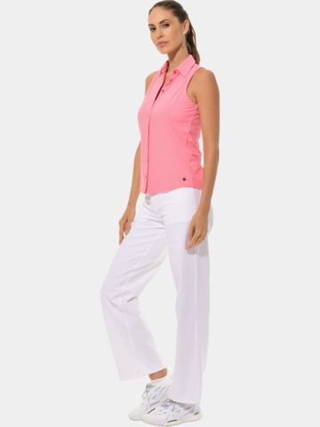 MDC Button ohne Arm Down Polo rosa