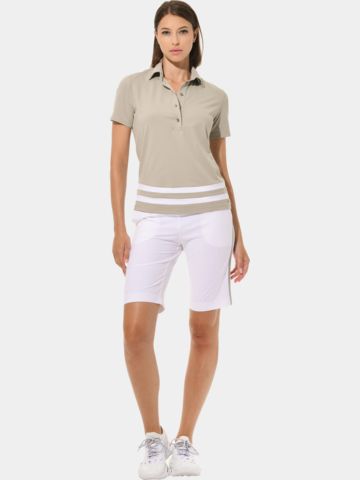 MDC Halbarm Polo sand