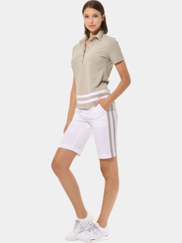 MDC Halbarm Polo sand