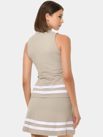 MDC Zip ohne Arm Polo sand