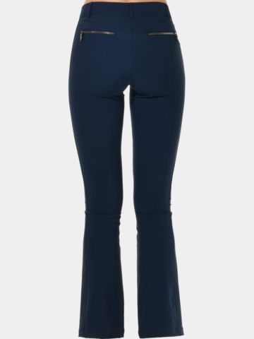 MDC Double Zip Flared Hose navy