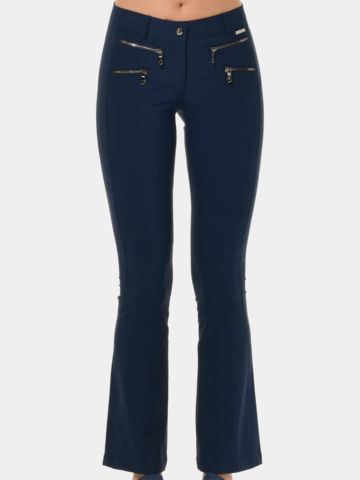 MDC Double Zip Flared Hose navy