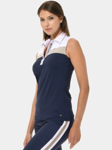 MDC ohne Arm Polo navy