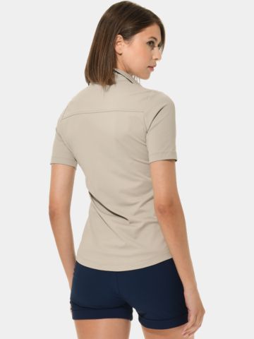 MDC Button Down Halbarm Polo sand