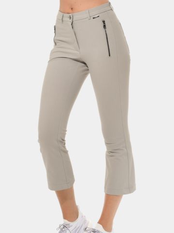 MDC   Oříznuté kalhoty Boot cut 7/8 písek