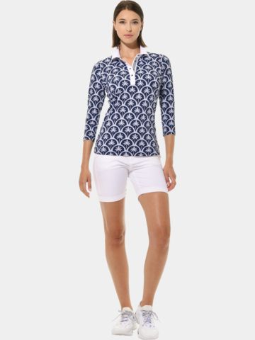 MDC 3/4 Arm Polo navy