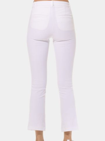 Kalhoty MDC kotníkové 7/8 bílé