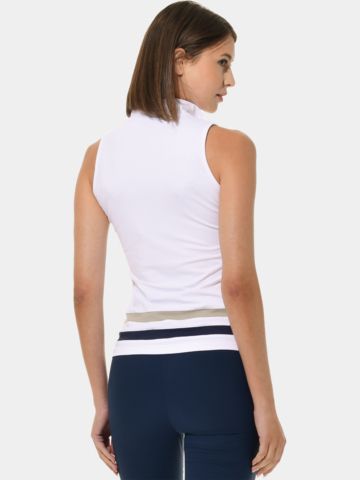 MDC Zip ohne Arm Polo mehrfarbig