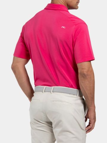 Kjus Men Hollow Pima Halbarm Polo rot