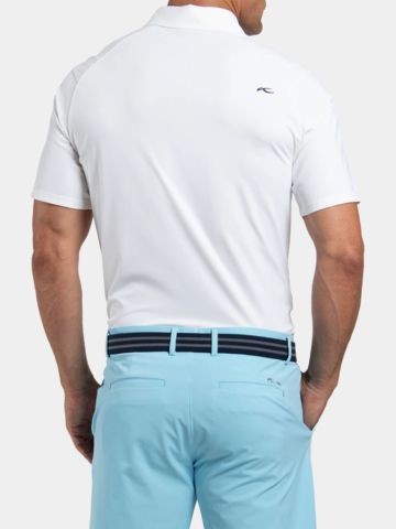 Kjus Men Cool Point Halbarm Polo weiß