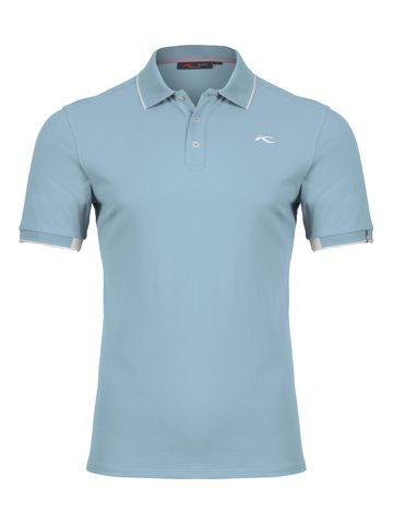 Kjus Men Stan 2.0 Halbarm Polo hellblau