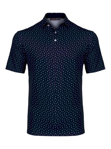 Kjus Men Golfer Halbarm Polo navy