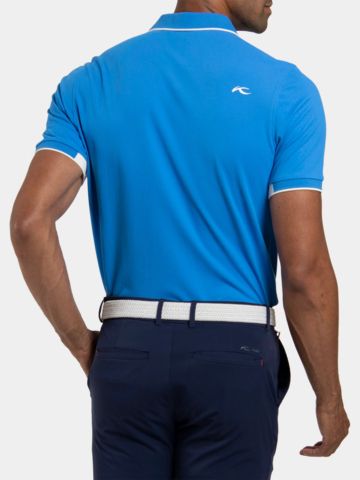 Kjus Pánská polokošile Stan 2.0 s krátkým rukávem modrá