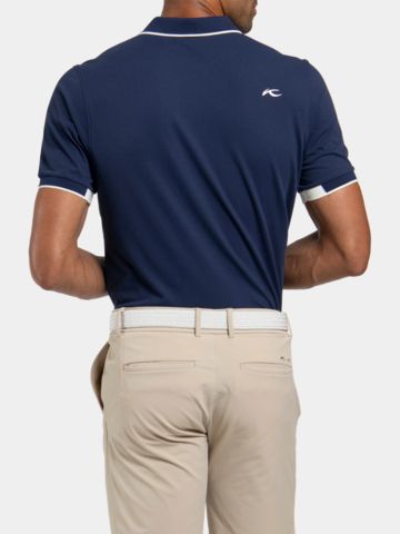 Kjus Pánská polokošile Stan 2.0 s krátkým rukávem mořská modrá