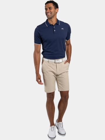 Kjus Pánská polokošile Stan 2.0 s krátkým rukávem mořská modrá