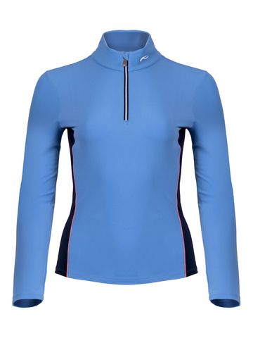 Kjus Women Shift Half-Zip Stretch Midlayer blau
