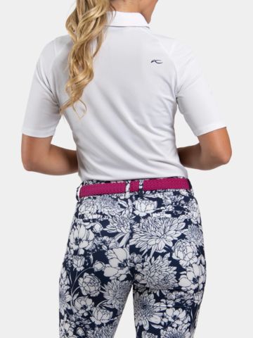 Kjus Women Lee Halbarm Polo weiß