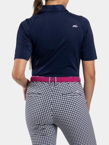Kjus Women Lee Halbarm Polo navy