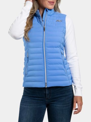 Kjus Women Cumulus Vest Stretch Weste blau