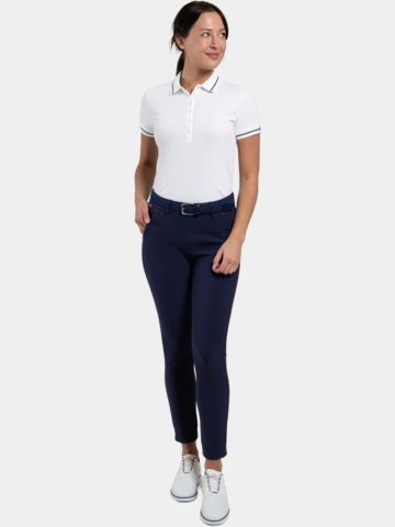 Kjus Women Sanna 2.0 Halbarm Polo weiß