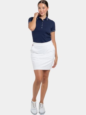 Kjus Women Sanna 2.0 Halbarm Polo navy
