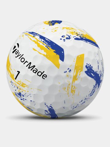 TaylorMade SpeedSoft Ink Golfbälle gelb