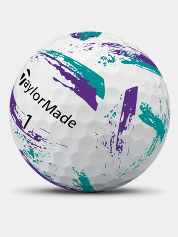 TaylorMade SpeedSoft Ink Golfbälle purple