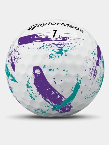 TaylorMade SpeedSoft Ink Golfbälle purple