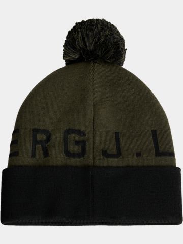 J.Lindeberg Brannon Beanie Mütze schwarz