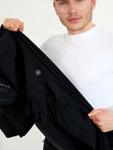 Abacus Bounce Regen Jacke schwarz