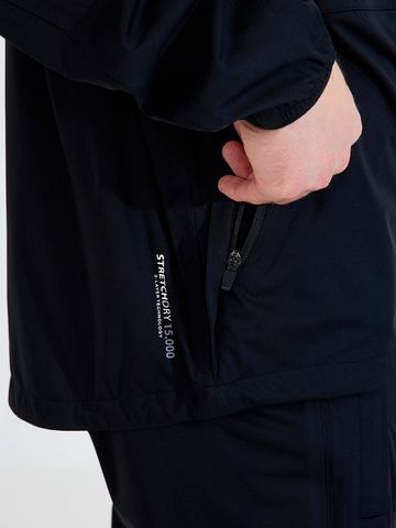 Abacus Bounce Regen Jacke schwarz