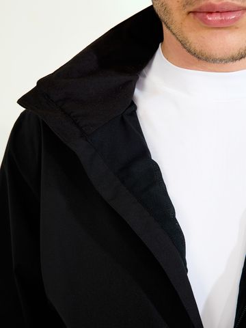 Abacus Links Stretch Regen Jacke schwarz