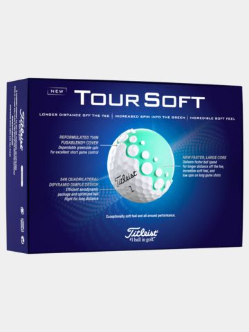 Titleist Tour Soft Golfbälle weiß
